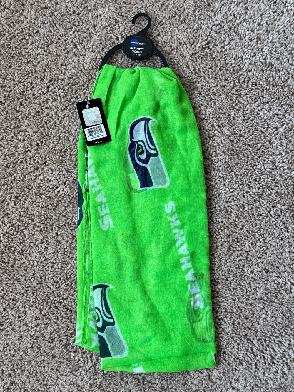 Women's Seahawks Infinity Scarf
